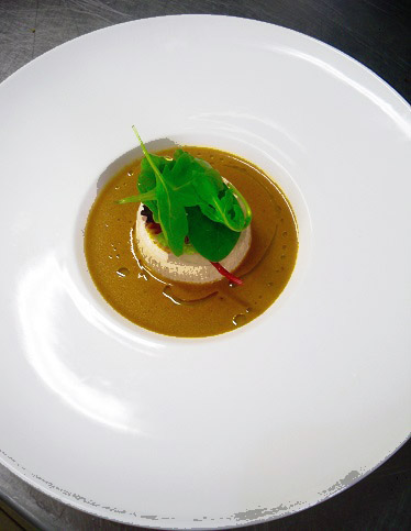 Flan de crustacé