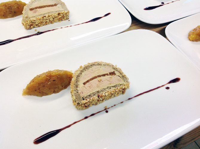 marbré de foie gras